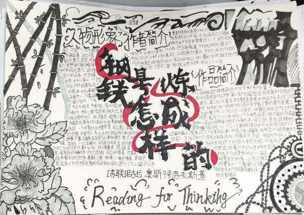 01钢铁是这样炼成的手抄报